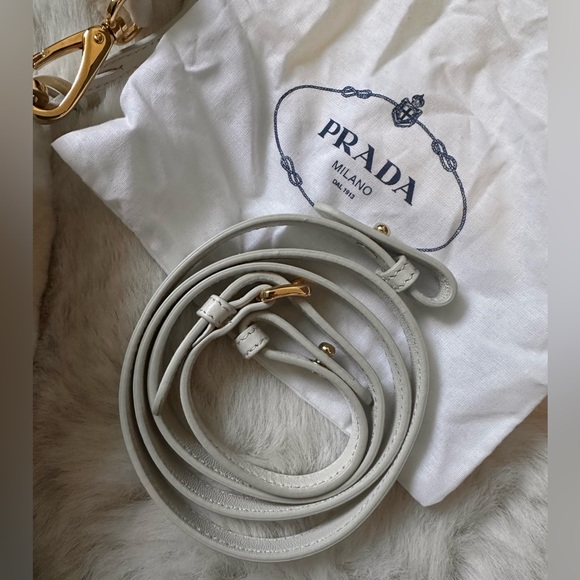 🔥100%Authentic Prada Re-Edition Shoulder Shearling Crossbody Bag -Rare🔥 - Picture 15 of 15